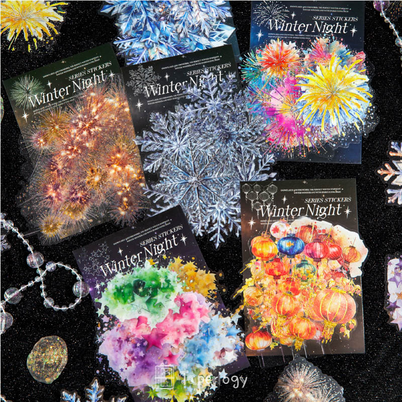Yafo Firework Dreams PET Sticker Collection