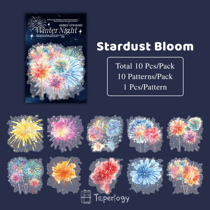 Yafo Firework Dreams PET Sticker Collection