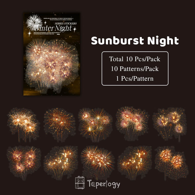 Yafo Firework Dreams PET Sticker Collection