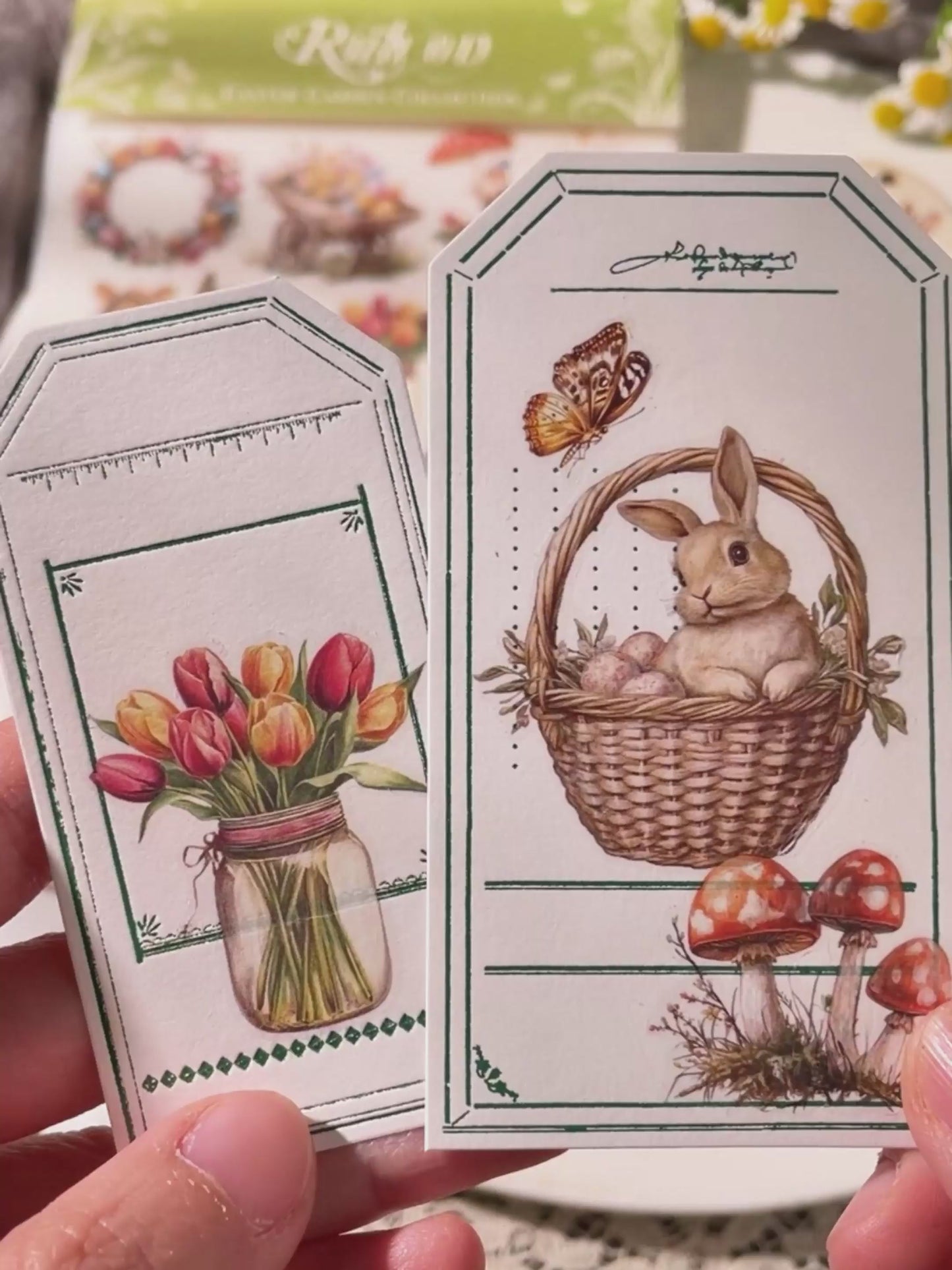 Goli Easter Garden Rub-on Stickers