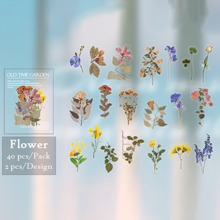 Hundo Flower Stickers
