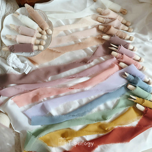 Zaji Frayed Ribbon Pack