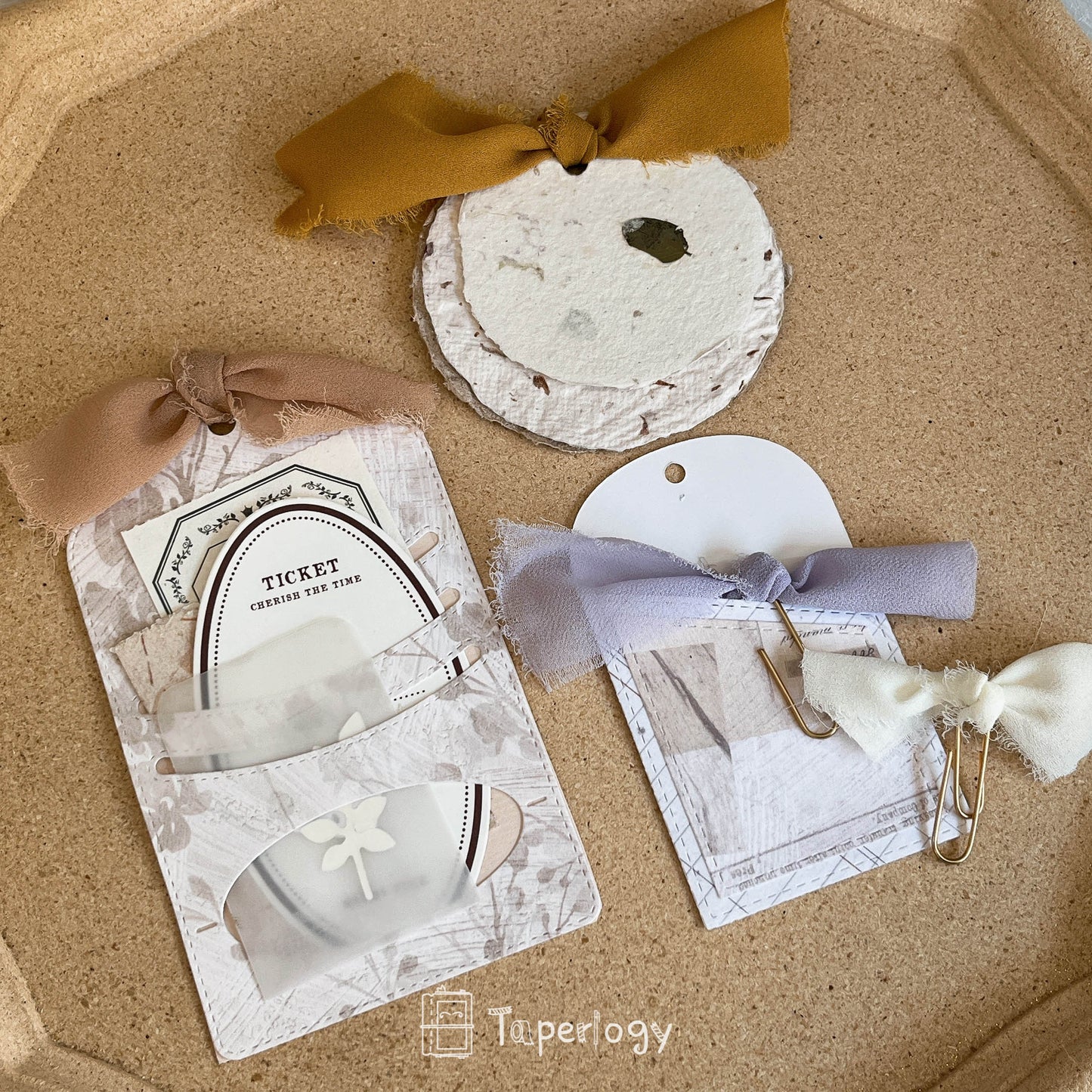 Zaji Frayed Ribbon Pack