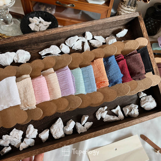 Zoze Textured Fabric Ribbon Pack