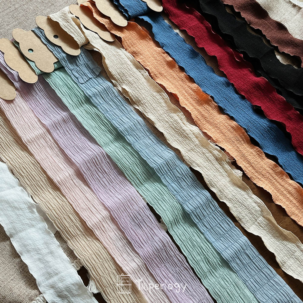 Zoze Textured Fabric Ribbon Pack