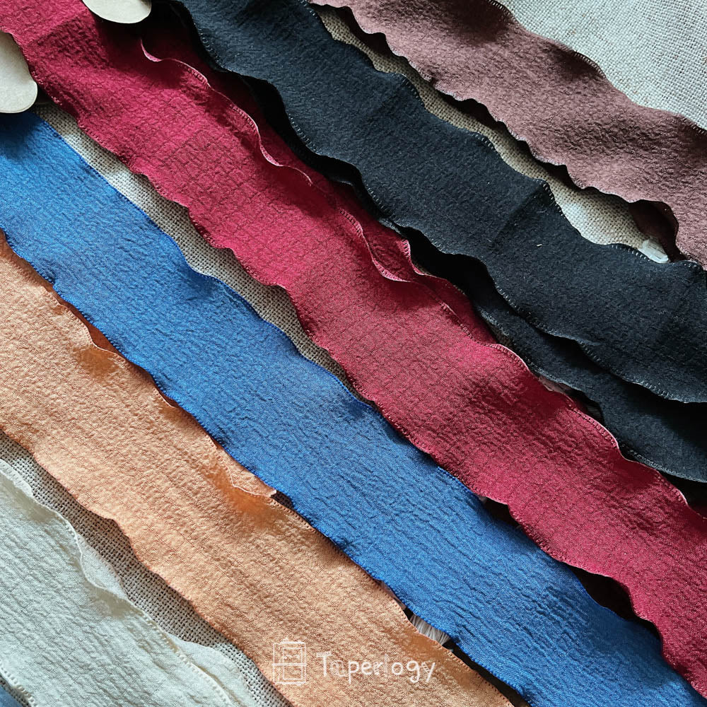 Zoze Textured Fabric Ribbon Pack