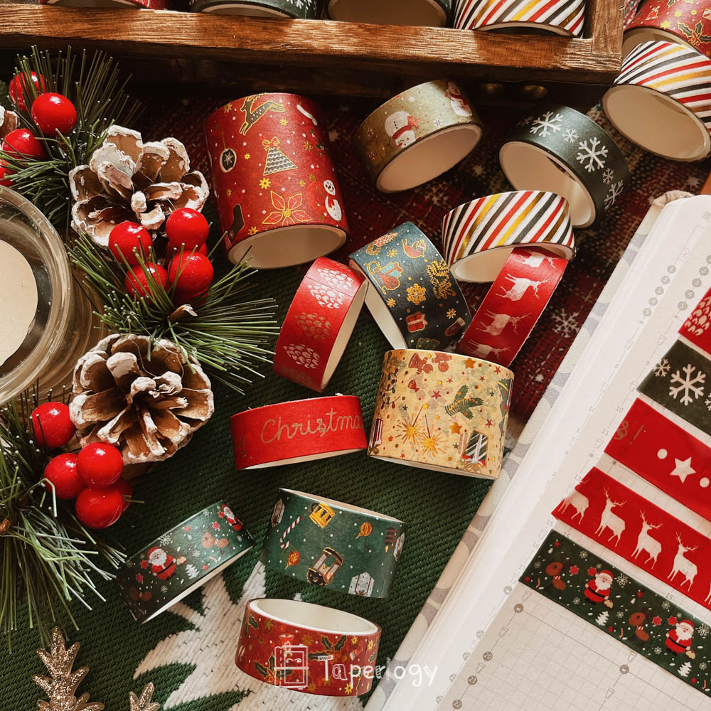 Yuji Christmas Washi Tape Set