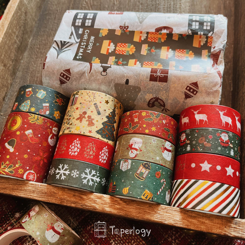 Yuji Christmas Washi Tape Set