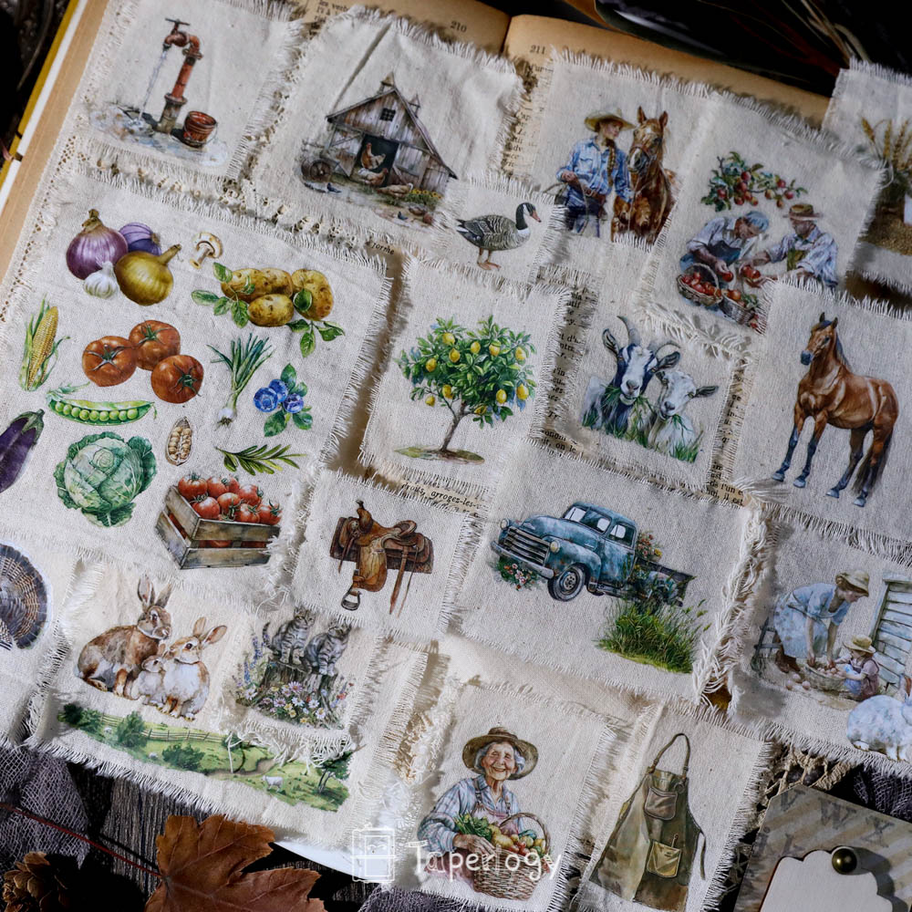 Foli Farm Life Rub-on Stickers