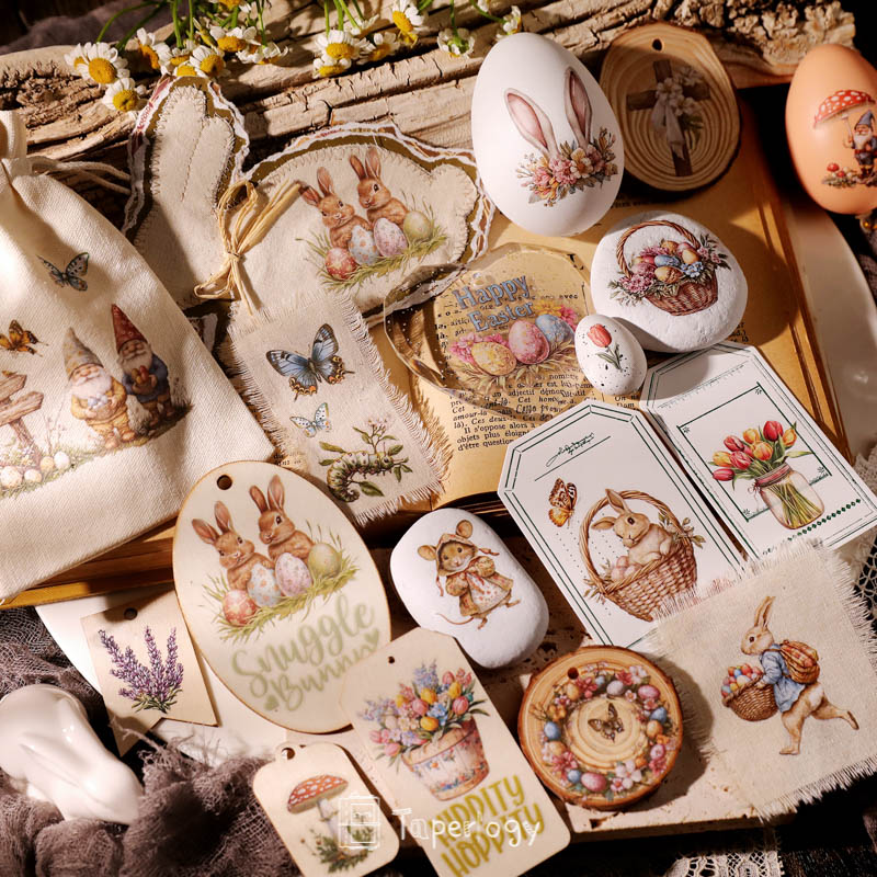 Goli Easter Garden Rub-on Stickers