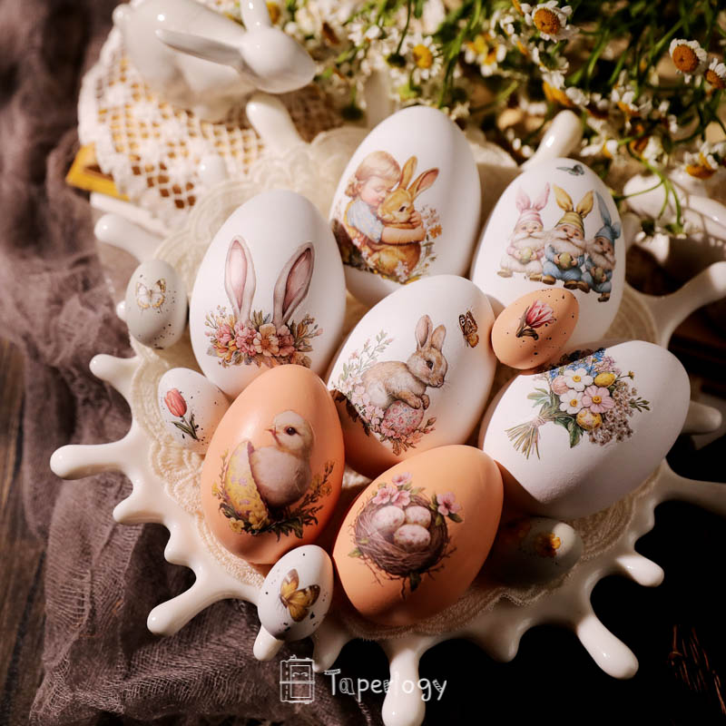 Goli Easter Garden Rub-on Stickers