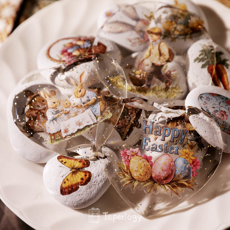 Goli Easter Garden Rub-on Stickers