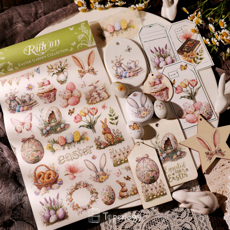 Goli Easter Garden Rub-on Stickers