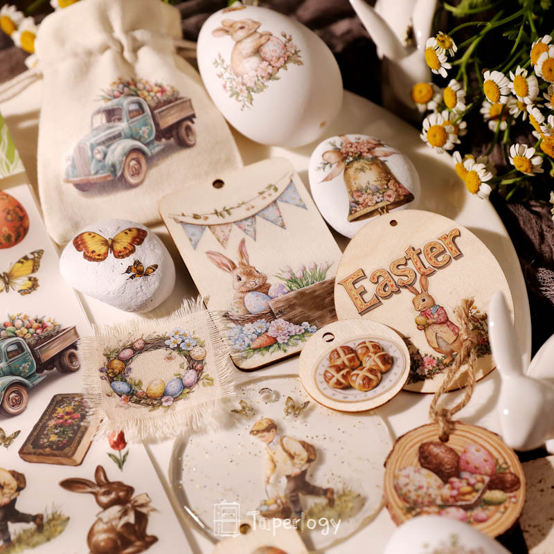 Goli Easter Garden Rub-on Stickers