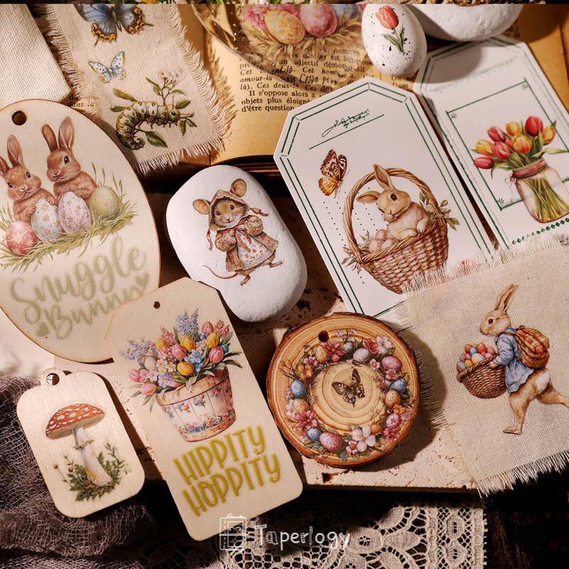 Goli Easter Garden Rub-on Stickers