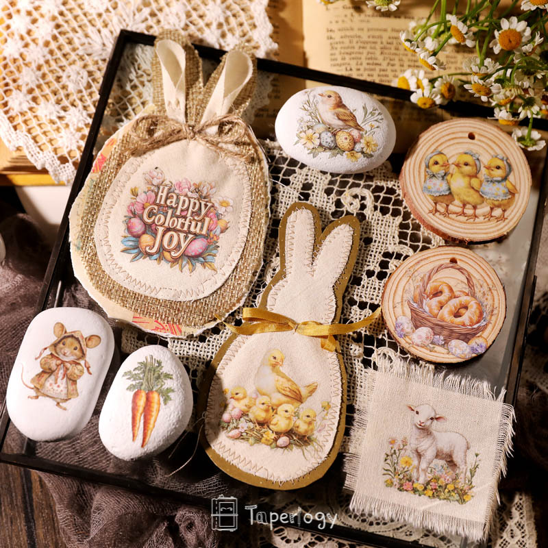 Goli Easter Garden Rub-on Stickers