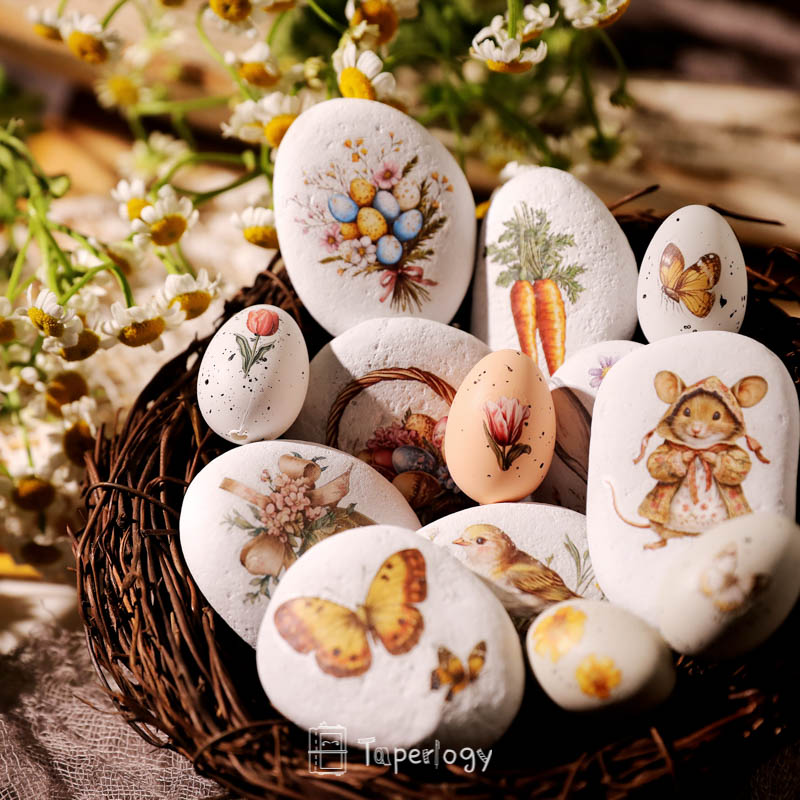 Goli Easter Garden Rub-on Stickers