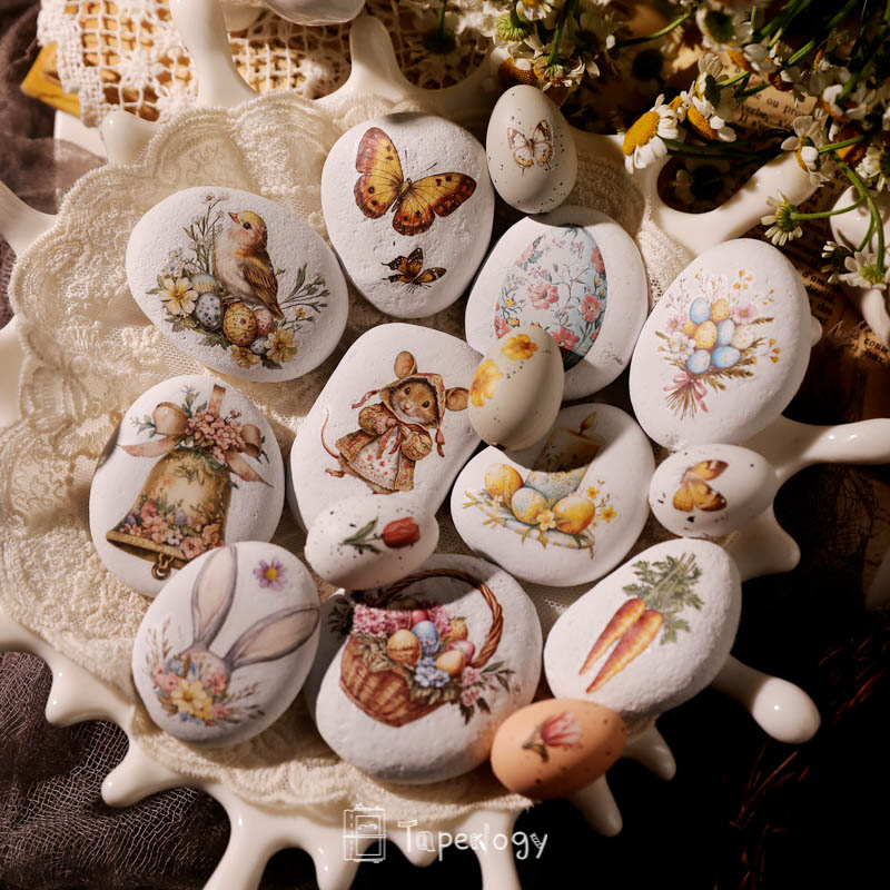 Goli Easter Garden Rub-on Stickers