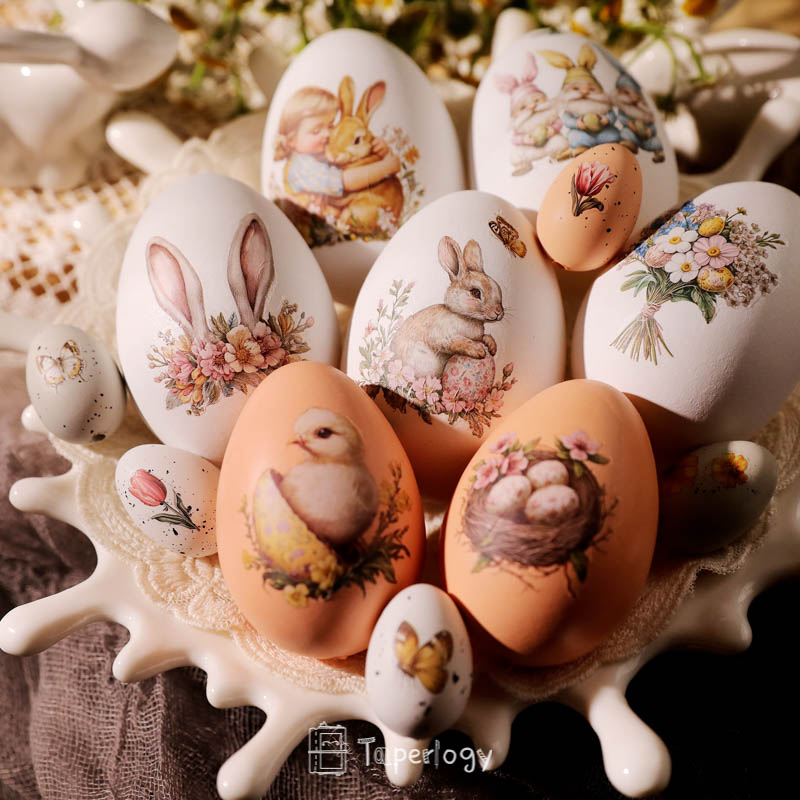 Goli Easter Garden Rub-on Stickers