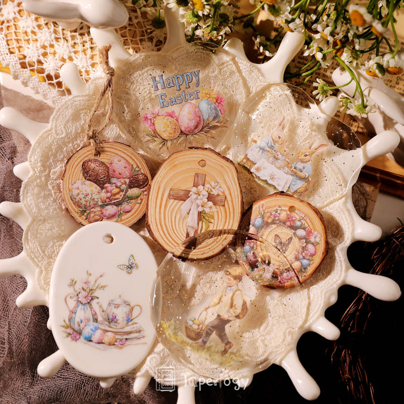 Goli Easter Garden Rub-on Stickers