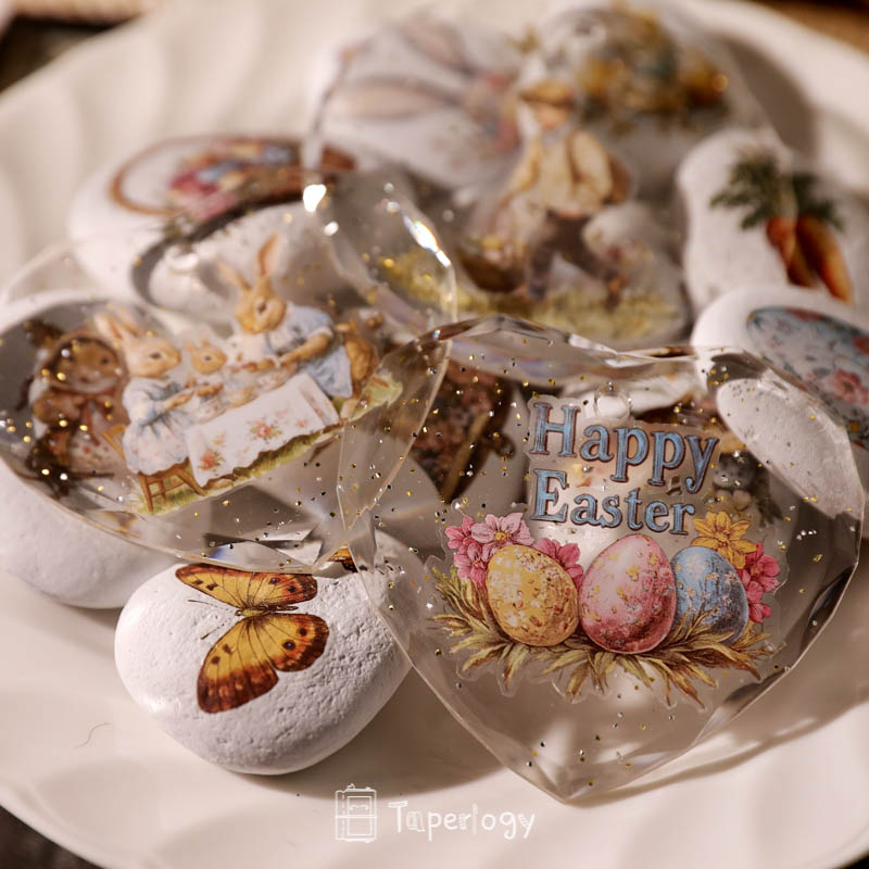 Goli Easter Garden Rub-on Stickers