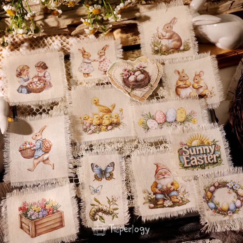 Goli Easter Garden Rub-on Stickers