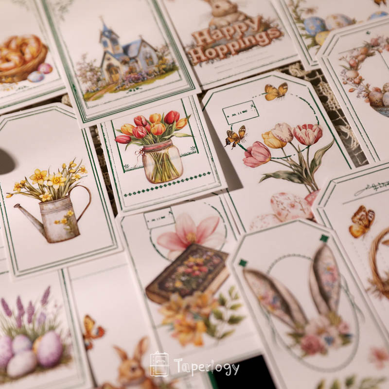 Goli Easter Garden Rub-on Stickers