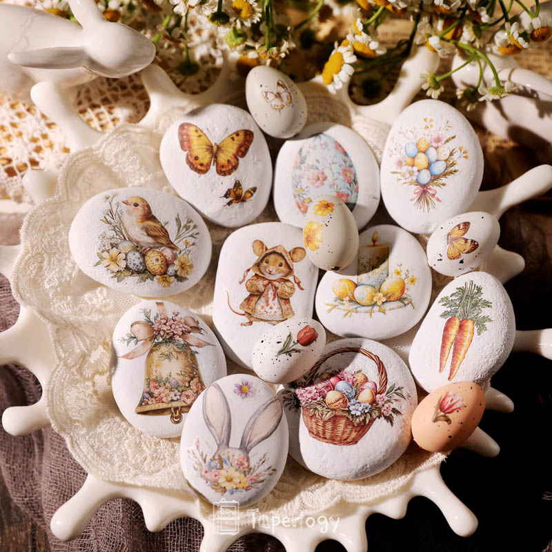 Goli Easter Garden Rub-on Stickers