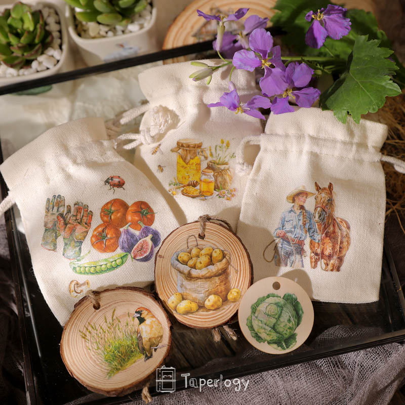 Foli Farm Life Rub-on Stickers