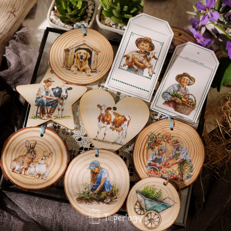 Foli Farm Life Rub-on Stickers