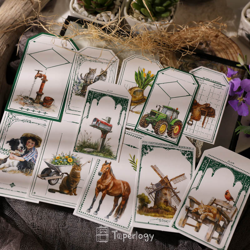 Foli Farm Life Rub-on Stickers