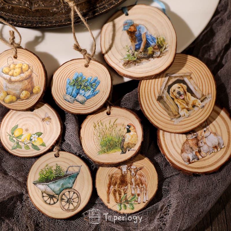 Foli Farm Life Rub-on Stickers