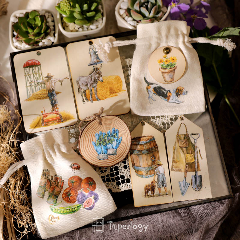 Foli Farm Life Rub-on Stickers