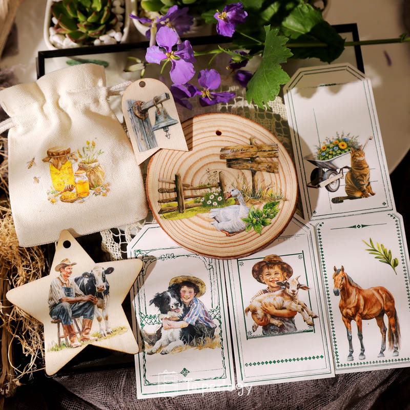 Foli Farm Life Rub-on Stickers