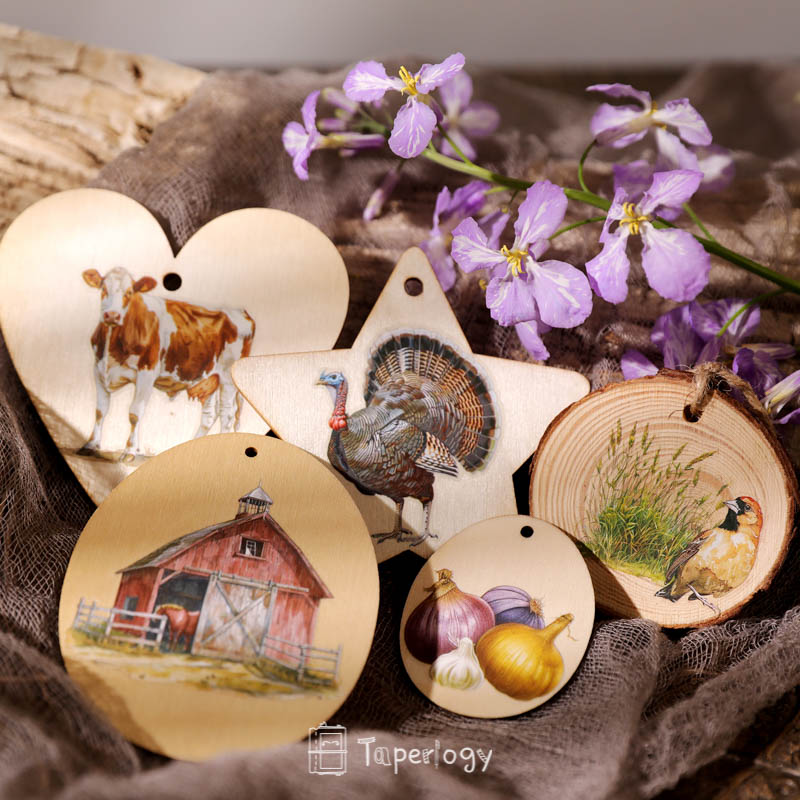 Foli Farm Life Rub-on Stickers