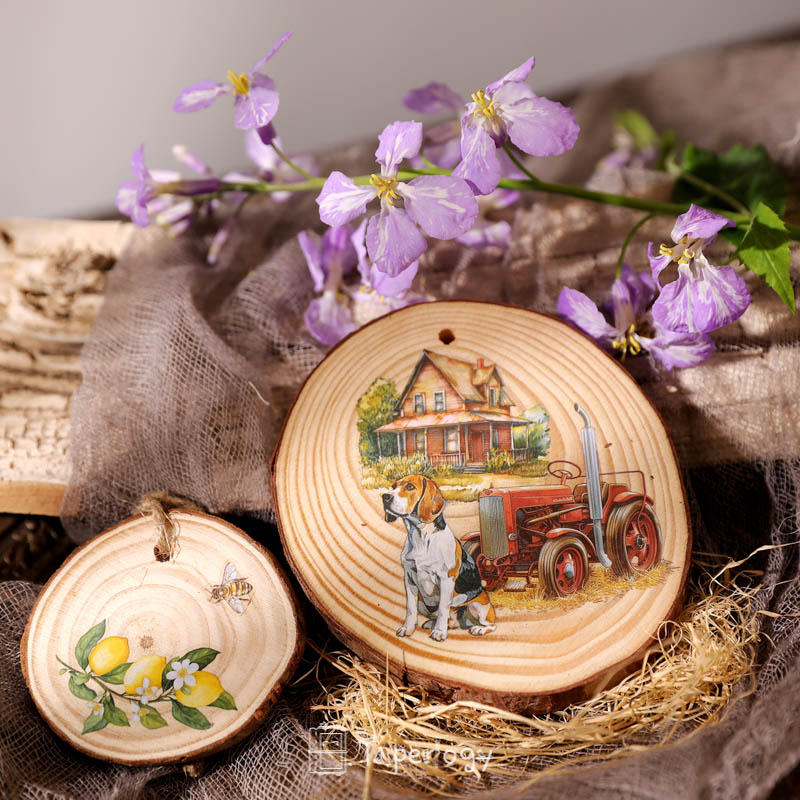 Foli Farm Life Rub-on Stickers