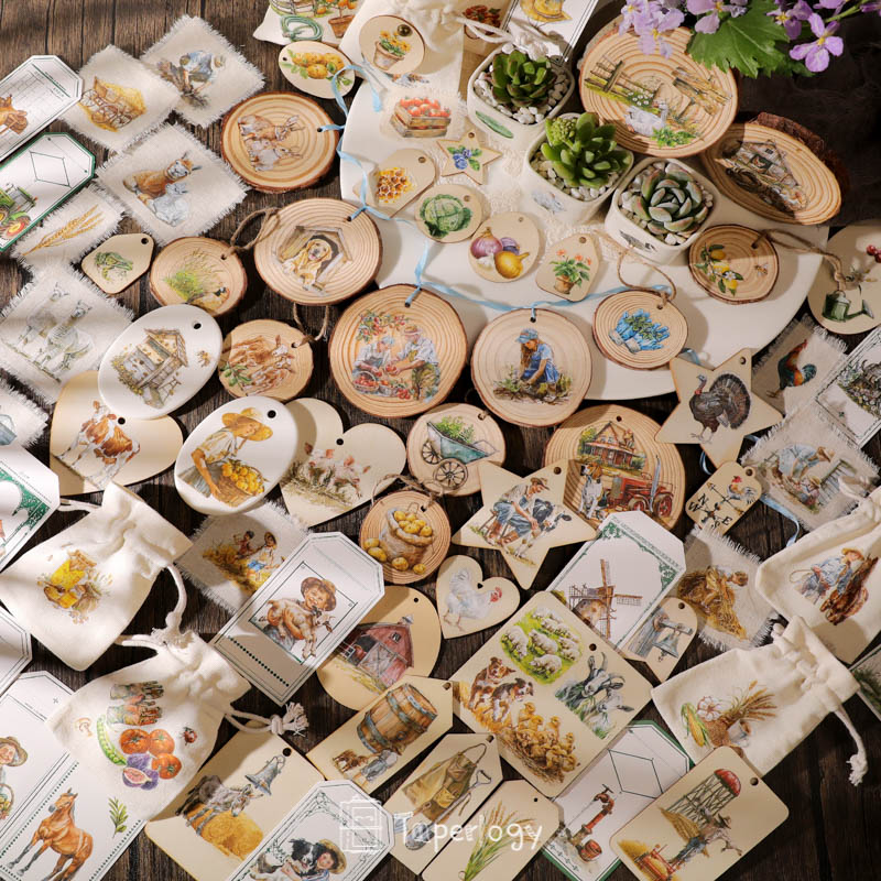 Foli Farm Life Rub-on Stickers